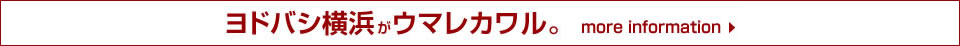 ヨドバシ横浜がウマレカワル。more information